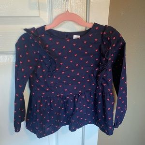 Baby Gap Girls long sleeve shirt - size 5T